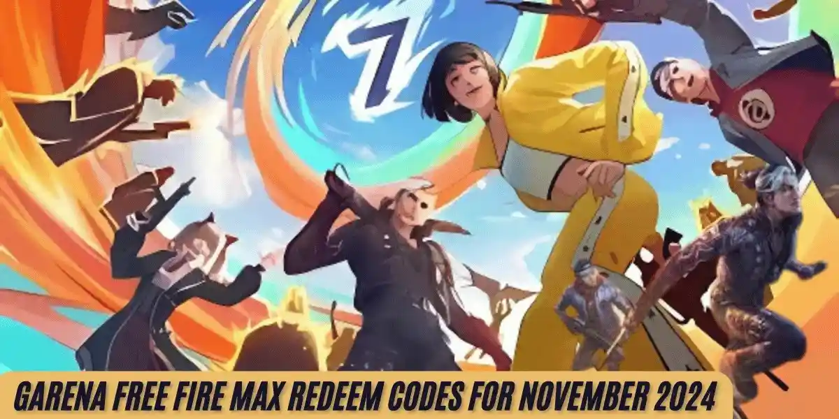 Garena Free Fire Max Redeem Codes for November 2024