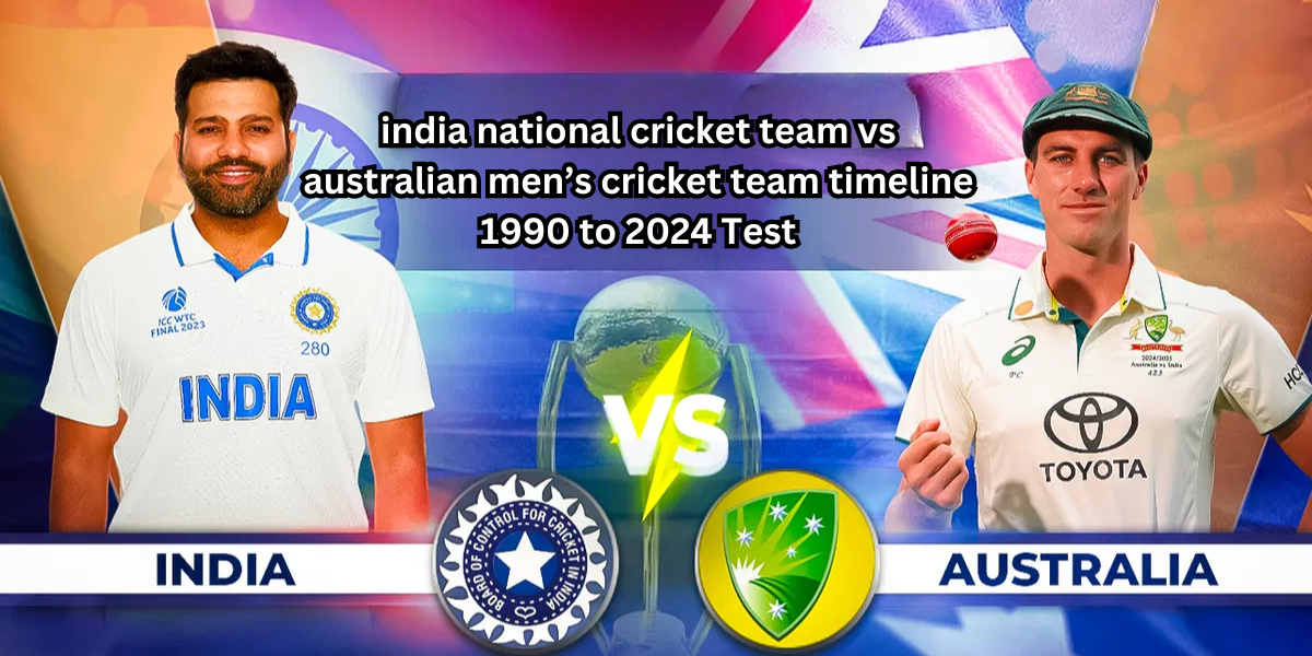 india national cricket team vs australian men’s cricket team timeline